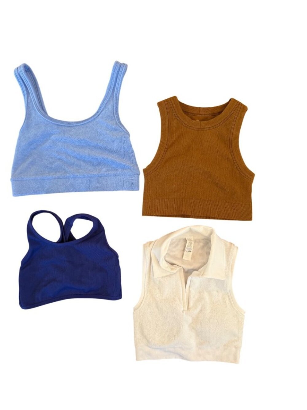 Fairy, Whimsy, Soft Girl 4 Pack Summer Bundle Aerie Offline Cropped Tops XS